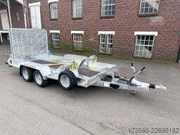 Brian James Trailers DIGGER PLANT 543-3717-35-2-12 | TRACSTRAP | SCHWERLASTRAMPE 370X170CM 3500KG BAUMASCHINENANHÄNGER