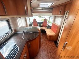 HYMER/ERIBA B 654 CL - Hub/Festbett - TV - Solar -