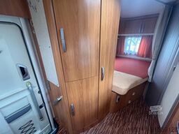 HYMER/ERIBA B 654 CL - Hub/Festbett - TV - Solar -