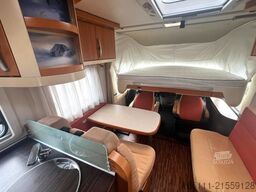 HYMER/ERIBA B 654 CL - Hub/Festbett - TV - Solar -