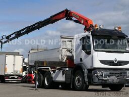 RENAULT Lander 410 Kipper Kran Palfinger Funk Retarder