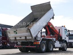 RENAULT Lander 410 Kipper Kran Palfinger Funk Retarder
