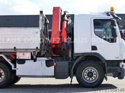 RENAULT Lander 410 Kipper Kran Palfinger Funk Retarder