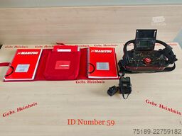 Manitou MRT 2150 + Privilege Radio Remote Forks Winch B...