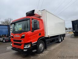 SCANIA P 410 ROHR Aufbau DHOLLANDIA LBW