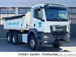 Trīspusējs kravas pašizgāzējs MAN 33.470 6x4 Meiller Bordmatik Mietkauf 1599 Euro