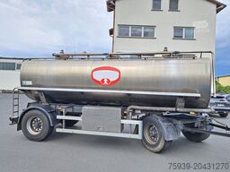  Schwarte Edelstahltankanhänger 15500 l ISOLIERT