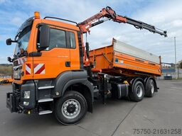 MAN TGS 28.400  6x4-4 Atlas Kran, Funk, Meiller,