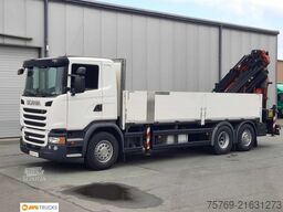 SCANIA G 410 6X2*4 Faltkran PK 34002 JIB Funk Lenkachse