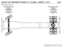 IVECO AT190S36/P EURO 6 | CLIMA | AIRCO | CC |