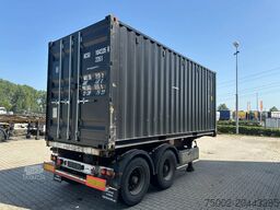 Krone 2-axle 20FT chassis + 20FT DV 8'6