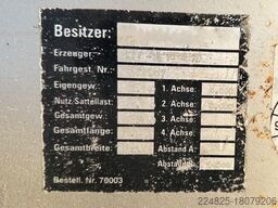 IBS 38/16 BETONMISCHER AUFLIEGER *1992*1HAND
