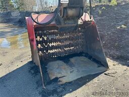 Åkerman H16c crawler excavator w/ Alu sieve bucket and too