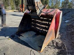 Åkerman H16c crawler excavator w/ Alu sieve bucket and too