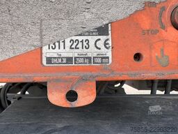System Trailers LPRS24 Alu boards / Semi / 2.5 T Loading Lift /...