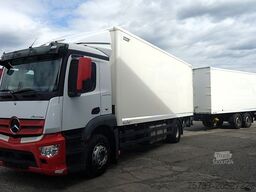 MERCEDES-BENZ Antos 1843 L+Spier ZGL Tandem Koffer Anhänger