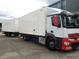 MERCEDES-BENZ Antos 1843 L+Spier ZGL Tandem Koffer Anhänger