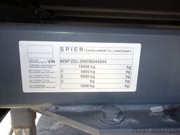 MERCEDES-BENZ Antos 1843 L+Spier ZGL Tandem Koffer Anhänger