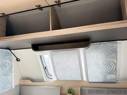 WEINSBERG CaraOne 480 EU 1500kg+Bugfenster+TV-Vorb.