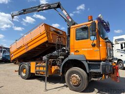 MAN 19.314 4X4 Dreiseitenkipper Hiab 085-2 Funk