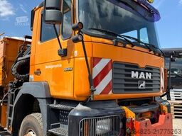 MAN 19.314 4X4 Dreiseitenkipper Hiab 085-2 Funk