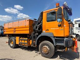 MAN 19.314 4X4 Dreiseitenkipper Hiab 085-2 Funk