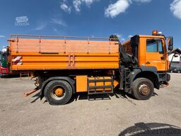 MAN 19.314 4X4 Dreiseitenkipper Hiab 085-2 Funk