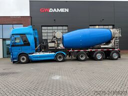 DAF XF 105 460 + Mixeroplegger 14 M3 met Motor