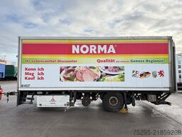 Schmitz Cargobull 2 Achs Tandem Koffer Durchladesystem LBW defekt