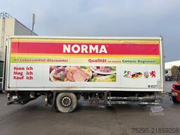 Schmitz Cargobull 2 Achs Tandem Koffer Durchladesystem LBW defekt