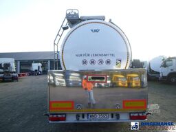 L.A.G. Food tank inox 32 m3 / 3 comp + pump, steaming ...