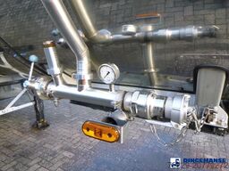 L.A.G. Food tank inox 32 m3 / 3 comp + pump, steaming ...