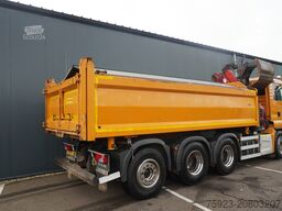 MAN TGS 35.440 8X4 2 SIDE TIPPER WITH HMF Z 1943 CR...
