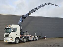 Scania R480 8X2 / HMF 60 t/m + JIB / RETARDER