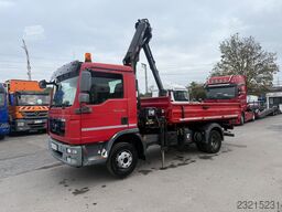 MAN TGL 12.220BB Meiller+Kran-HiabXS077CL/Euro5