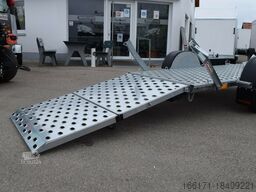 VEZEKO MOTOVAN 750 kg 245x88 cm Motorradtransporter