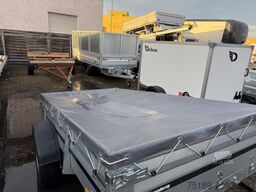 Brenderup 2300S Stahl, 1,3 to. kippbar KV, 3010x1530x400mm, 100 km/h