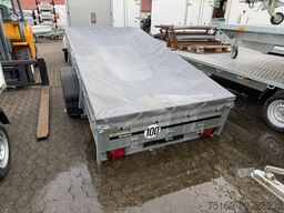 Brenderup 2300S Stahl, 1,3 to. kippbar KV, 3010x1530x400mm, 100 km/h