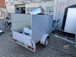 Humbaur Tieflader mit BW-Aufsatz 750 kg, 2050 x 1100 x 900 mm