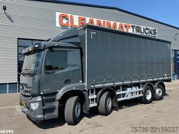 Mercedes-Benz Arocs 3740 Euro 6 Schuifzeil met kooiaap aanslu...
