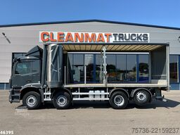 Mercedes-Benz Arocs 3740 Euro 6 Schuifzeil met kooiaap aanslu...