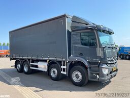 Mercedes-Benz Arocs 3740 Euro 6 Schuifzeil met kooiaap aanslu...