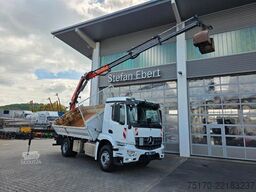 Ribaltabile Mercedes-Benz Arocs 1835 KK Heckkran Atlas 126.3E-A3L Funk