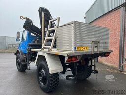Mercedes-Benz UNIMOG 435G/1700L - HIAB 102 - 4x4 - 6 cilinder...