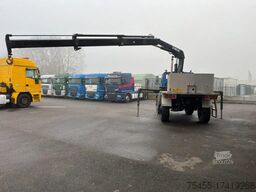 Mercedes-Benz UNIMOG 435G/1700L - HIAB 102 - 4x4 - 6 cilinder...