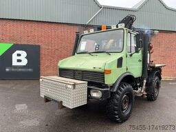 Mercedes-Benz UNIMOG 424/U1000 - HIAB 550 - 4x4 - 6 cilinder ...