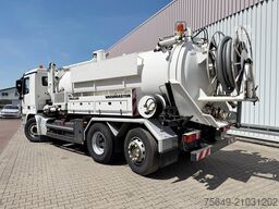 Mercedes-Benz Actros 2541 L 6x2 Actros 2541 L 6x2, Müller Saug-/Spülwagen ca. 12m³, Widi-Platte, Lift-/Lenkachse