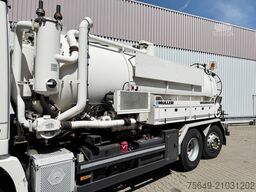 Mercedes-Benz Actros 2541 L 6x2 Actros 2541 L 6x2, Müller Saug-/Spülwagen ca. 12m³, Widi-Platte, Lift-/Lenkachse