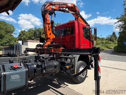 MERCEDES-BENZ Axor 1833 4x4 Kipper Kran 17m FUNK AHK