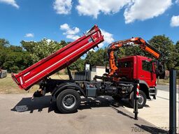 MERCEDES-BENZ Axor 1833 4x4 Kipper Kran 17m FUNK AHK